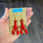 Crawfish/Lobster Earrings