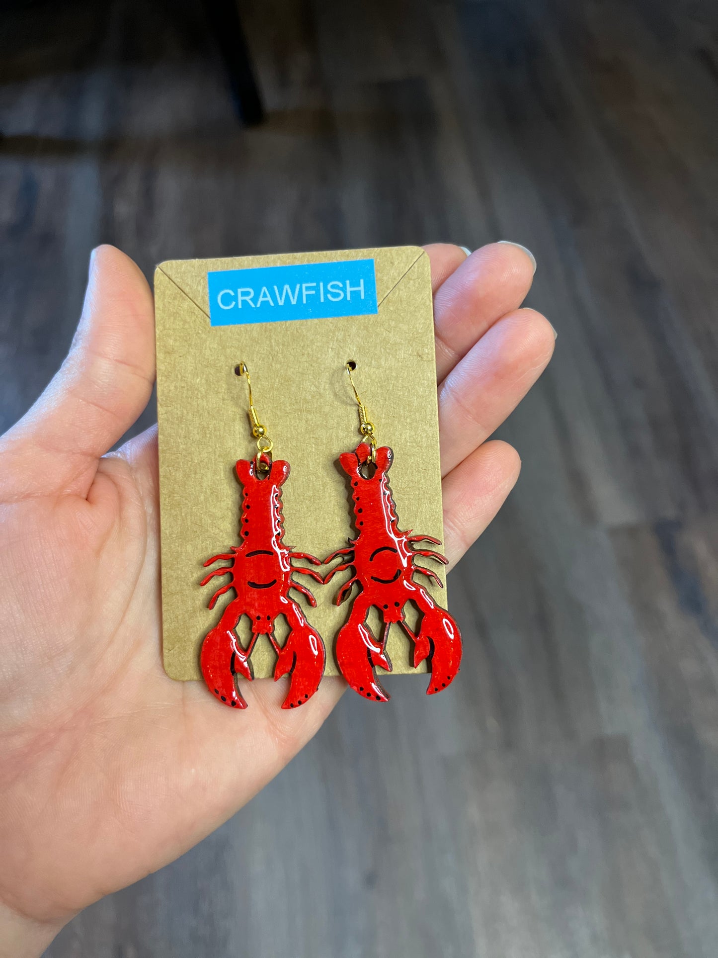 Crawfish/Lobster Earrings