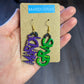 Mardi Gras Earrings
