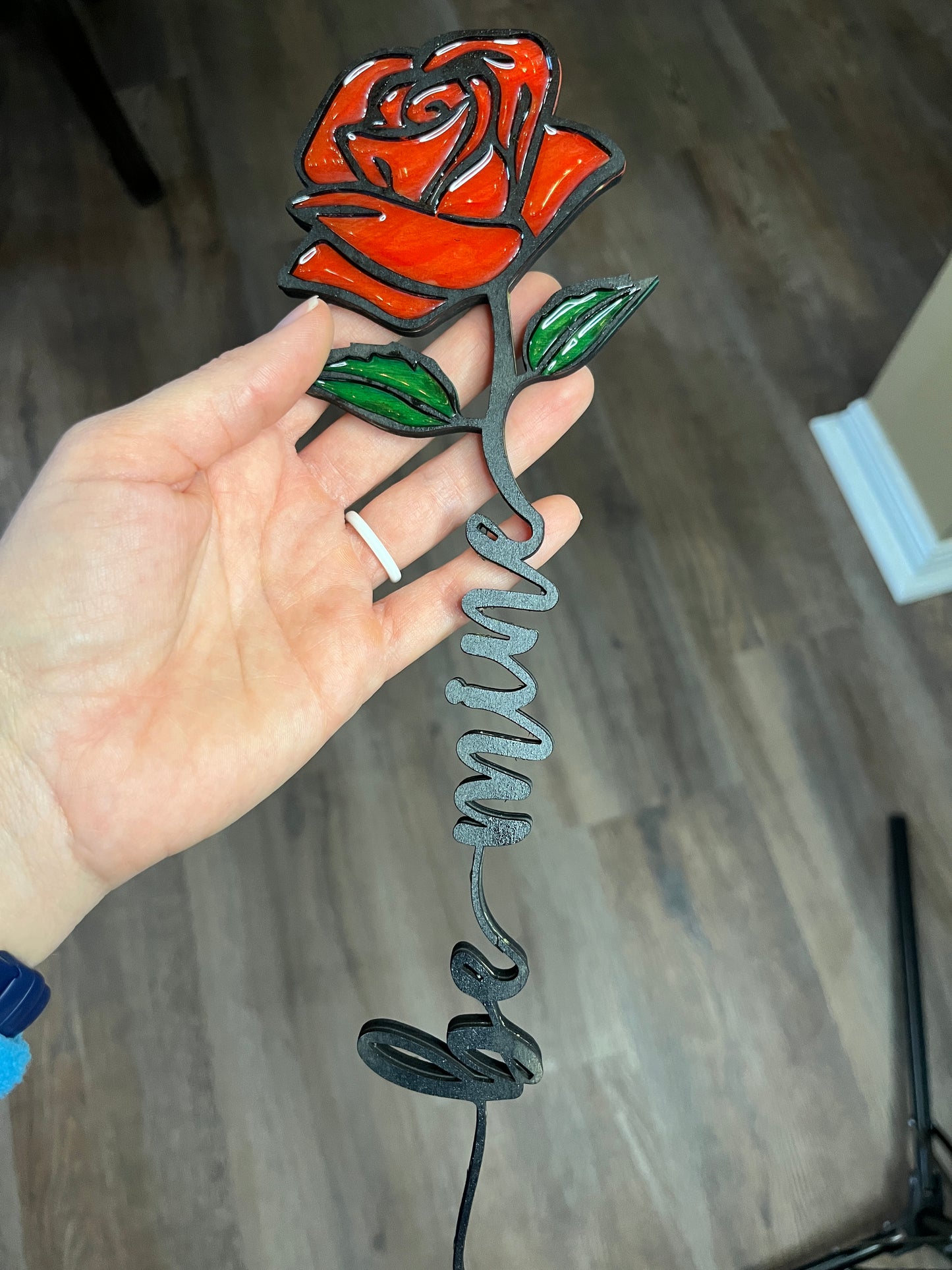 12" Layered Rose