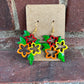 Hollow Plumeria Hanging Earrings