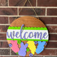 Round Peep Door Hanger