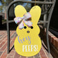 Hey Peeps Door Hanger