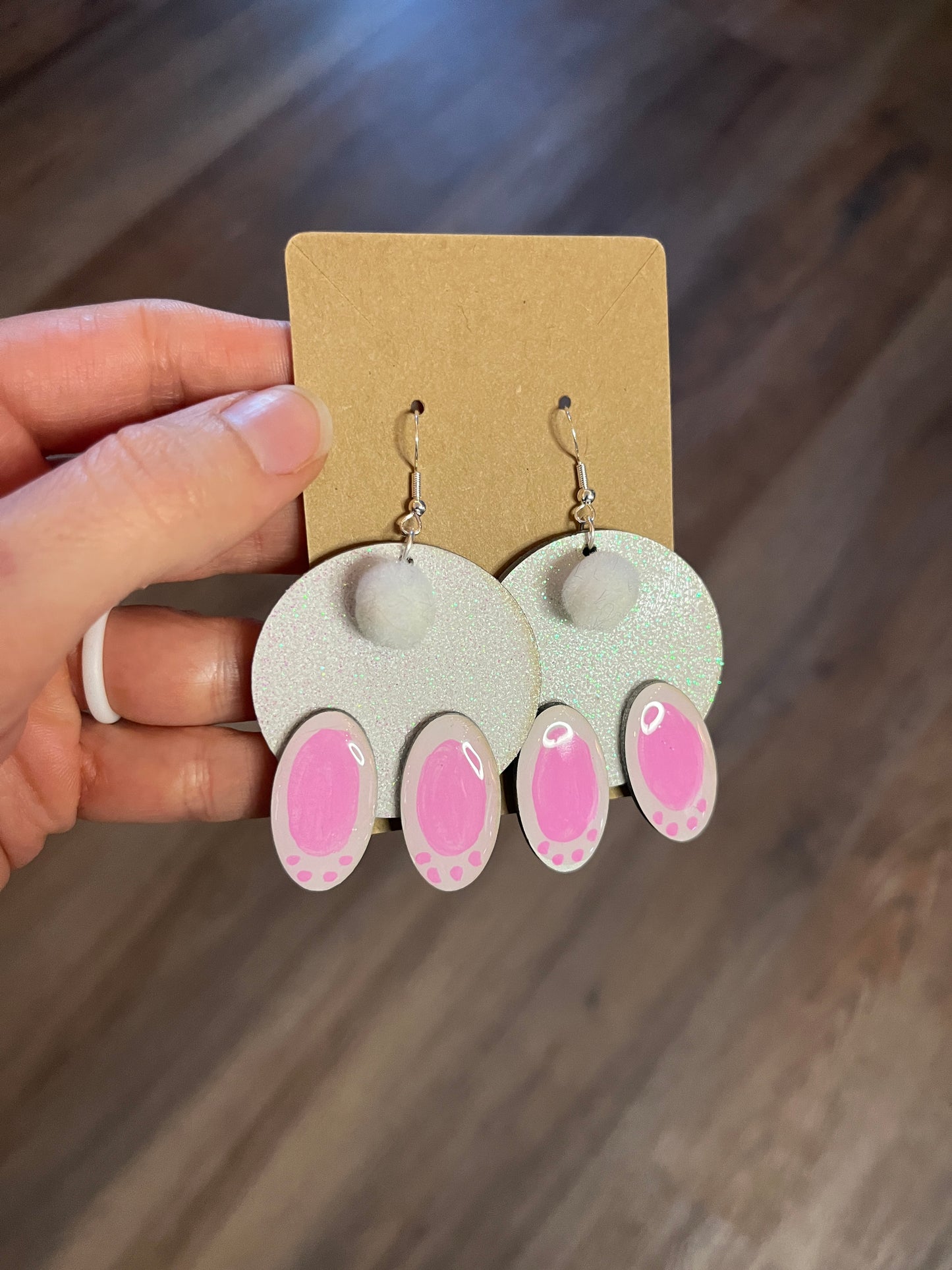 Bunny Butt Earrings