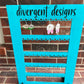 Personalized Earring Display Holder