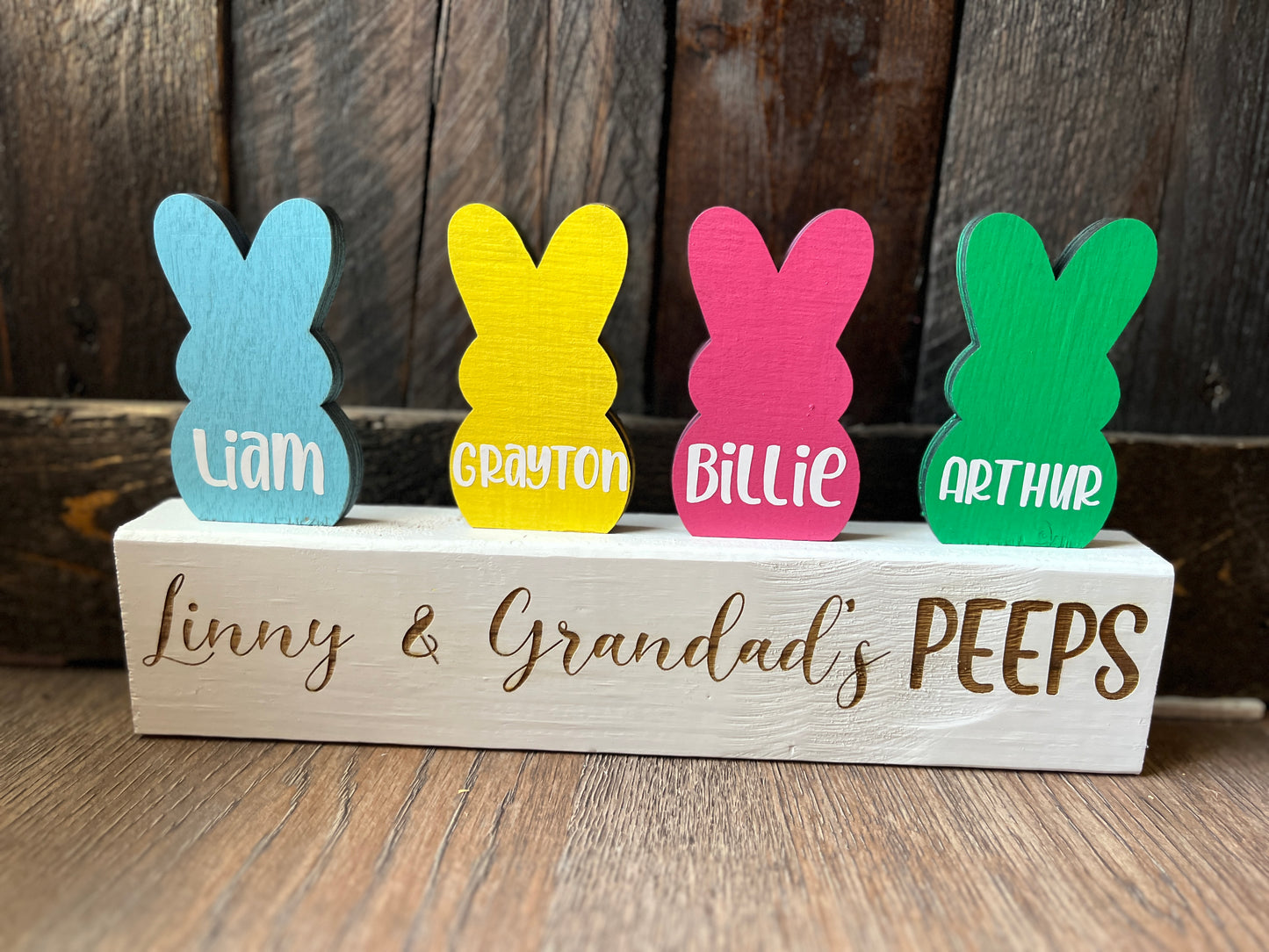 Personalized Peep Display