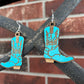 Cowgirl Boot Earrings